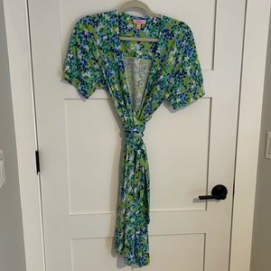 Lilly Pulitzer wrap dress
